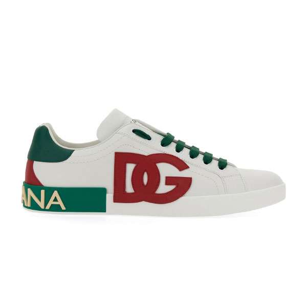 (1:1 replica) DOLCE GABBANA PORTOFINO LEATHER SNEAKER – DG040