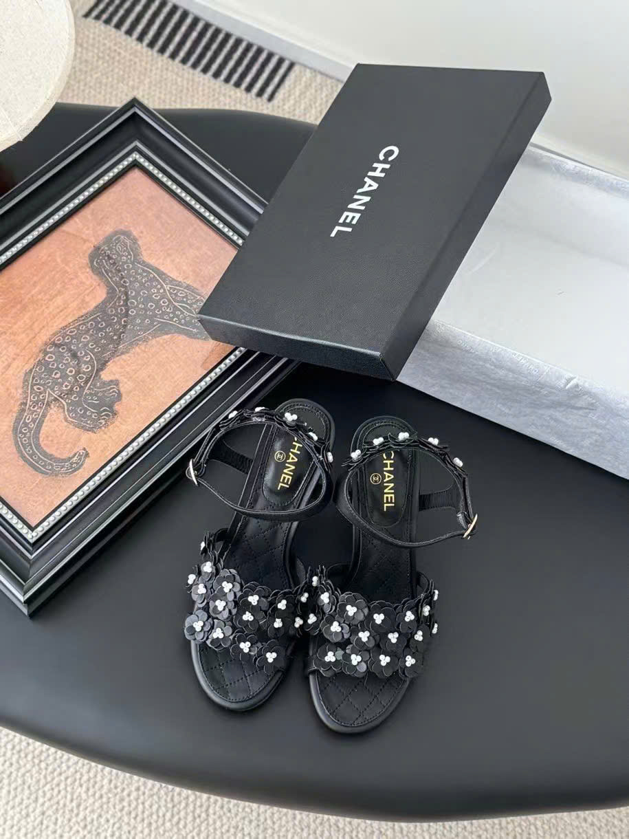 (1:1 replica) Chanel Vintages Women s Sandals VIP New Collections