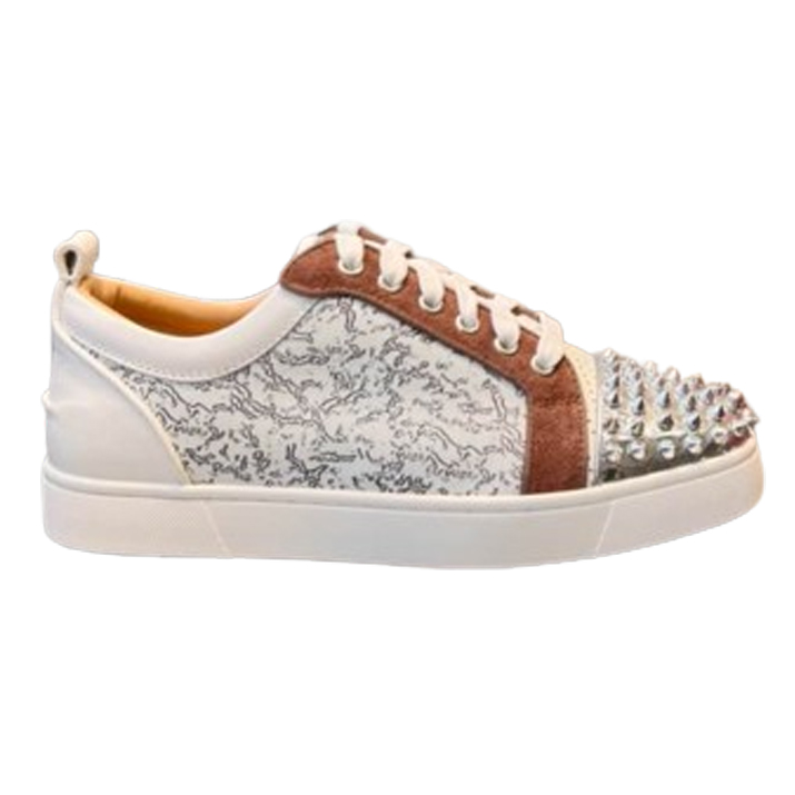 (1:1 replica) Christian Louboutin Louis Junior Spikes Orlato Sneaker CLS040
