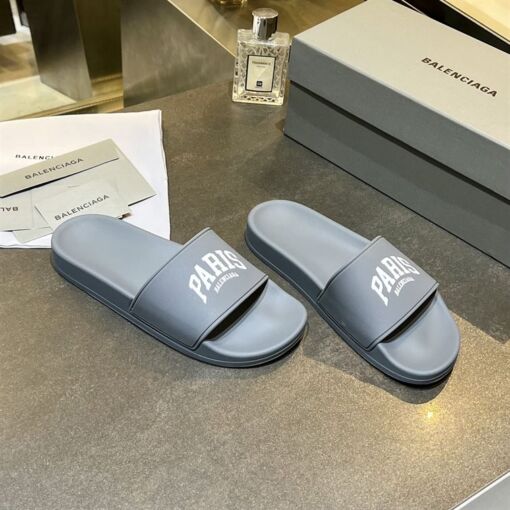 (1:1 replica) BALENCIAGA CITIES PARIS POOL SLIDE SANDAL BBD008