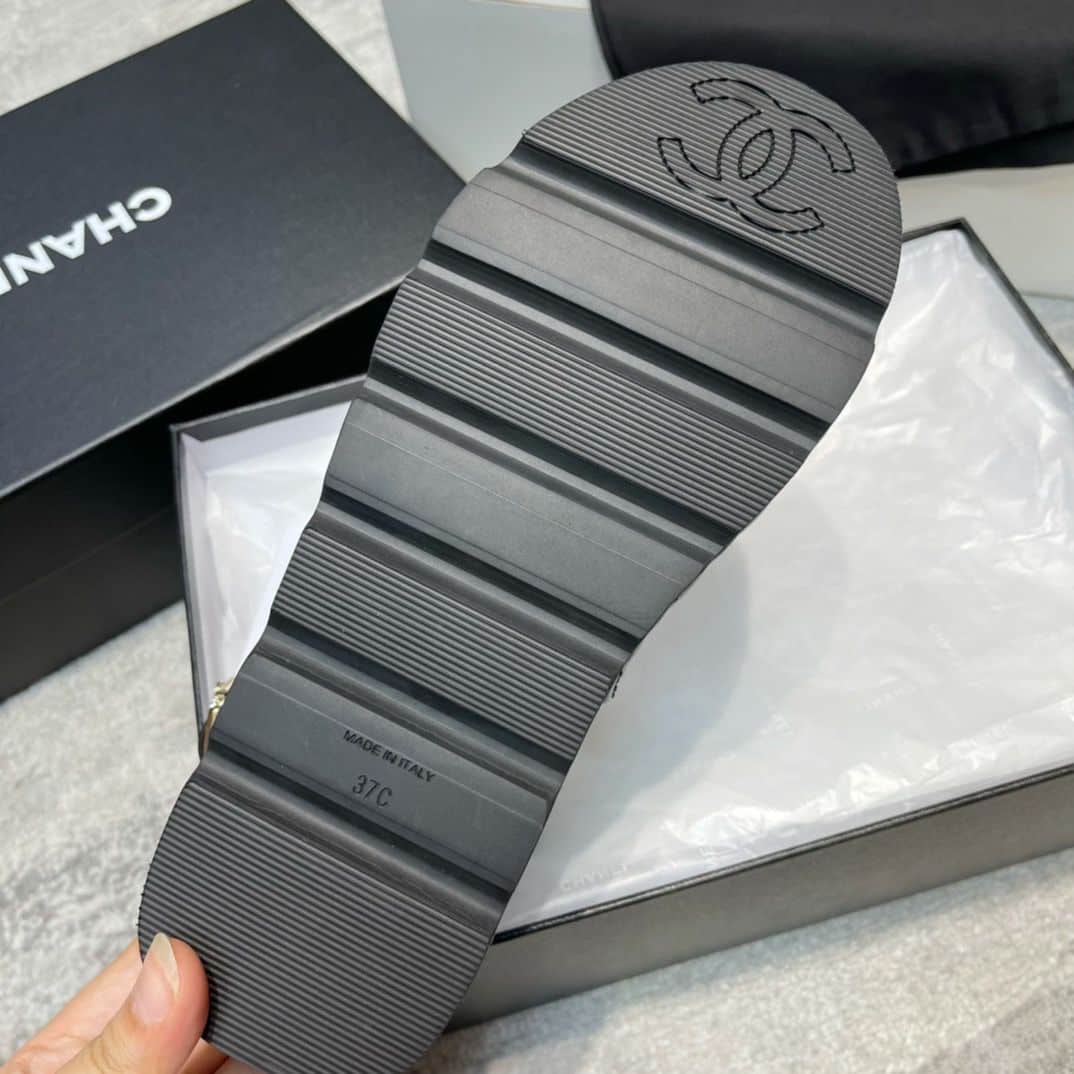 (1:1 replica) Chanel Women s Sandals Black For Women 2in/5cm
