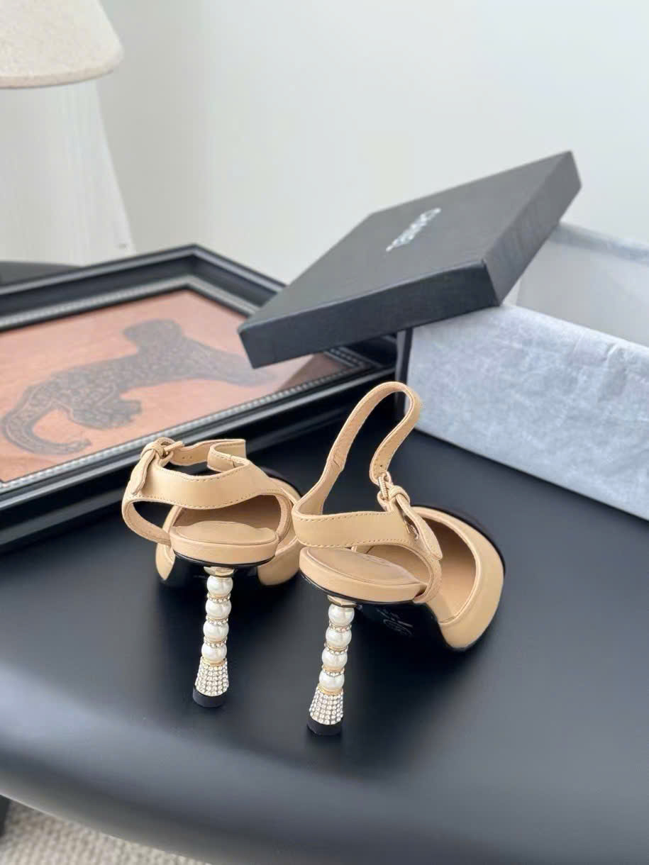 (1:1 replica) Chanel Slingback Women s Shoes New Arrivals 8cm