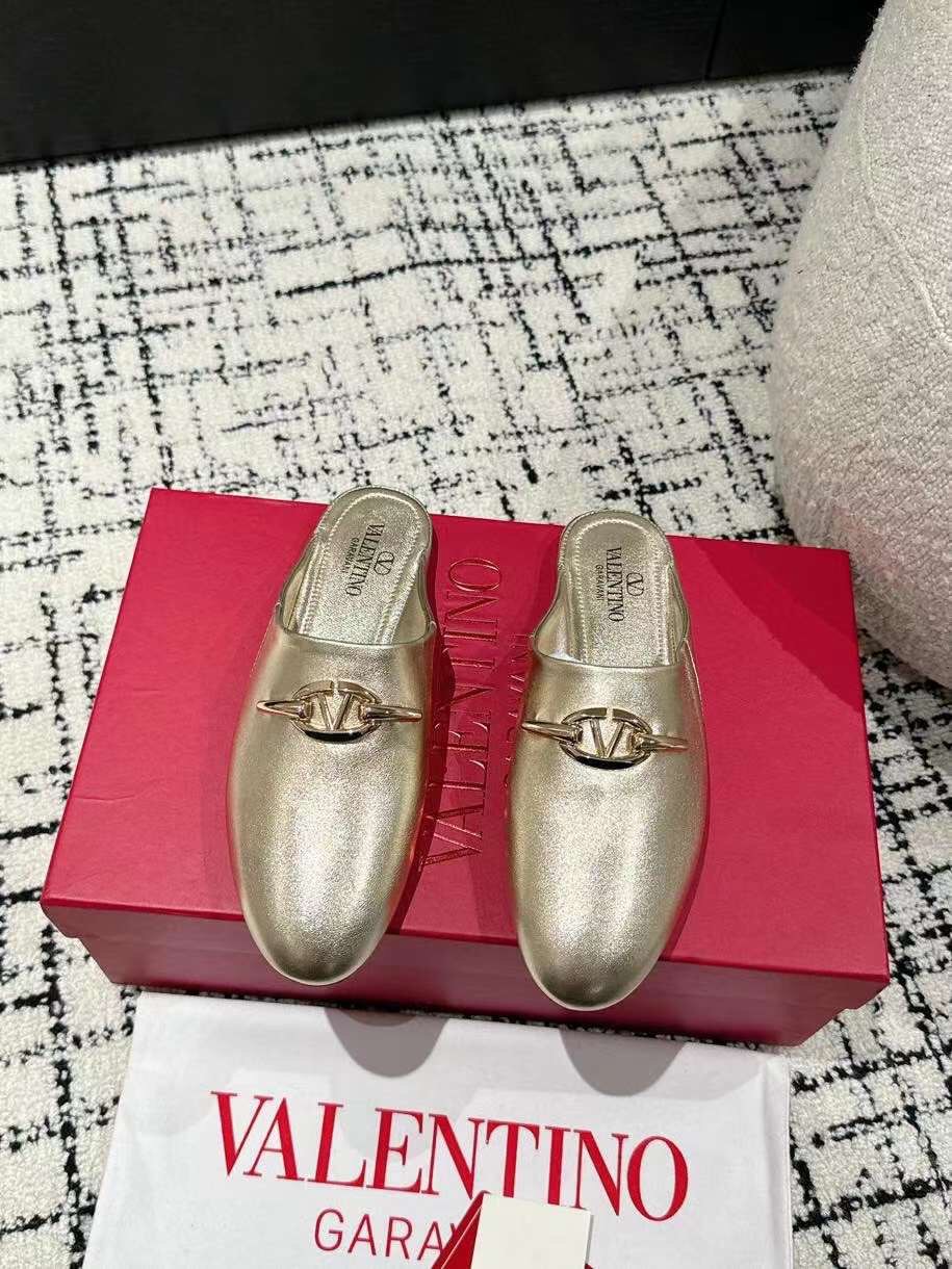 (1:1 replica) Valentino Garavani Roman Stud Open Back Women s Shoes