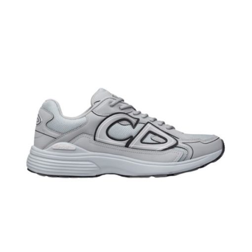(1:1 replica) DIOR B30 SNEAKER GRAY MESH AND TECHNICAL FABRIC DO073