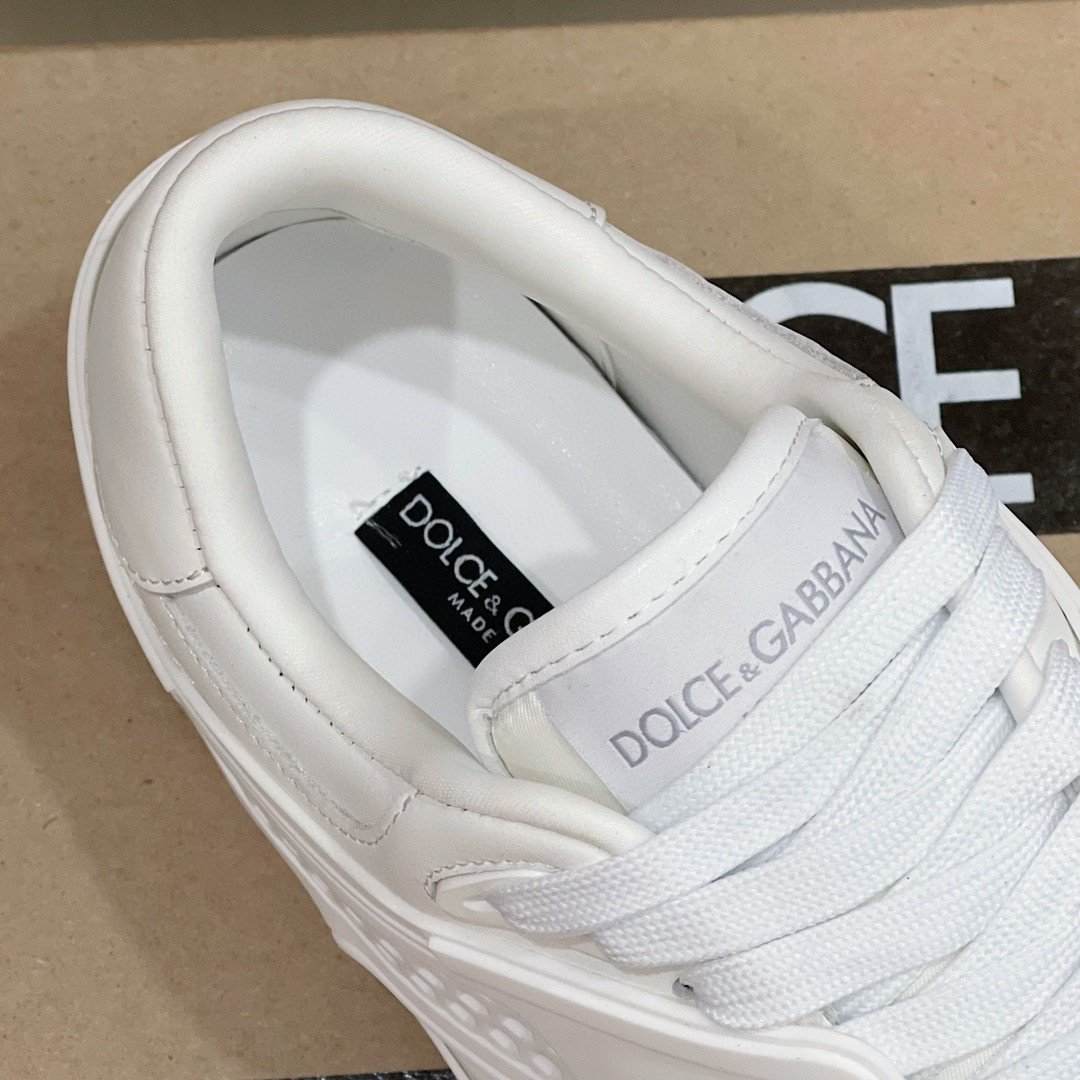 (1:1 replica) Dolce Gabbana Sneakers With DG Logo White For Women DG Shoes