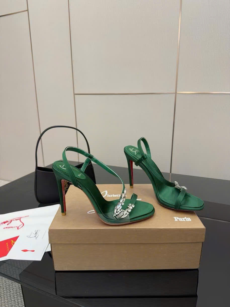 (1:1 replica) Christian Louboutin Rosalie Red Carpet Women s Sandal 10.5cm