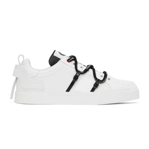 (1:1 replica) DOLCE GABBANA PORTOFINO SNEAKER IN CALFSKIN AND PATENT LEATHER – DG031