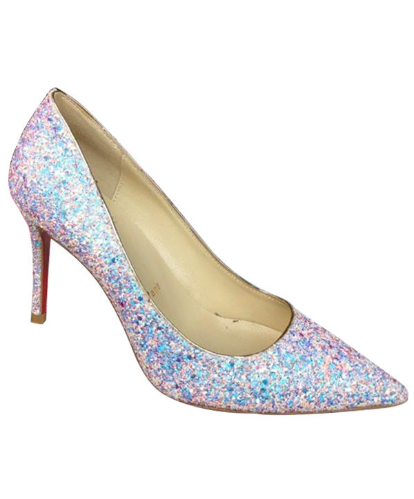 (1:1 replica) Christian Louboutin Women s Flash high heels Pink