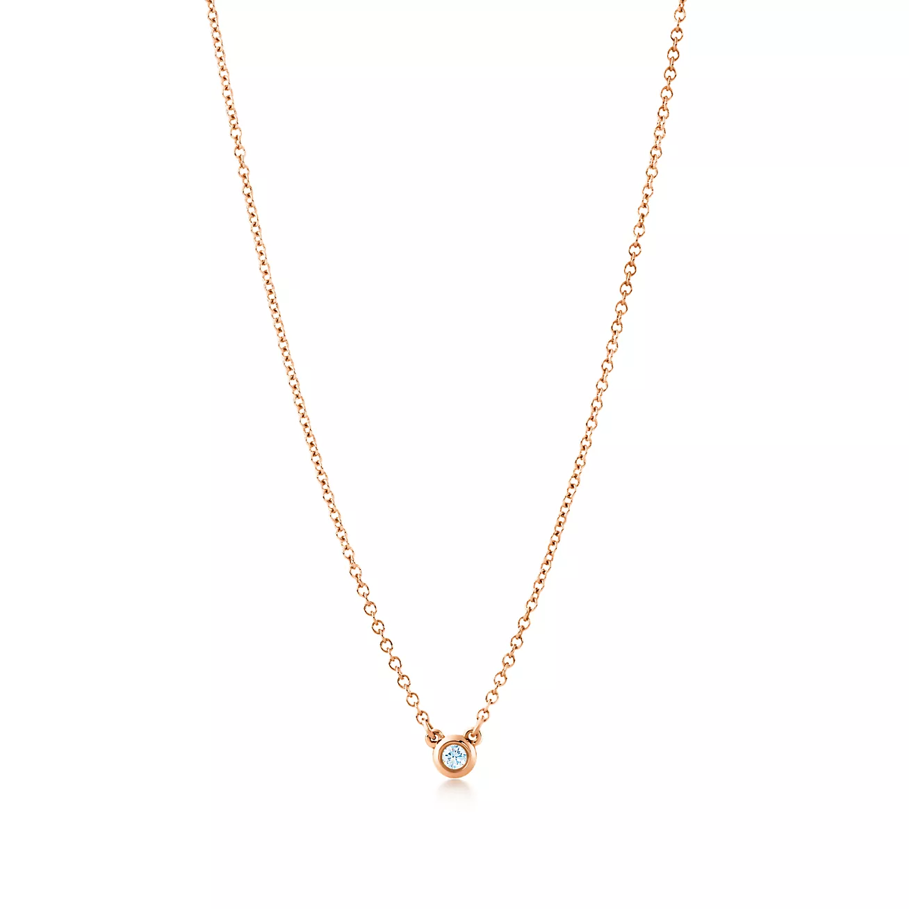 Tiffany Diamonds by the Yard® Single Diamond Pendant (1:1 replica)