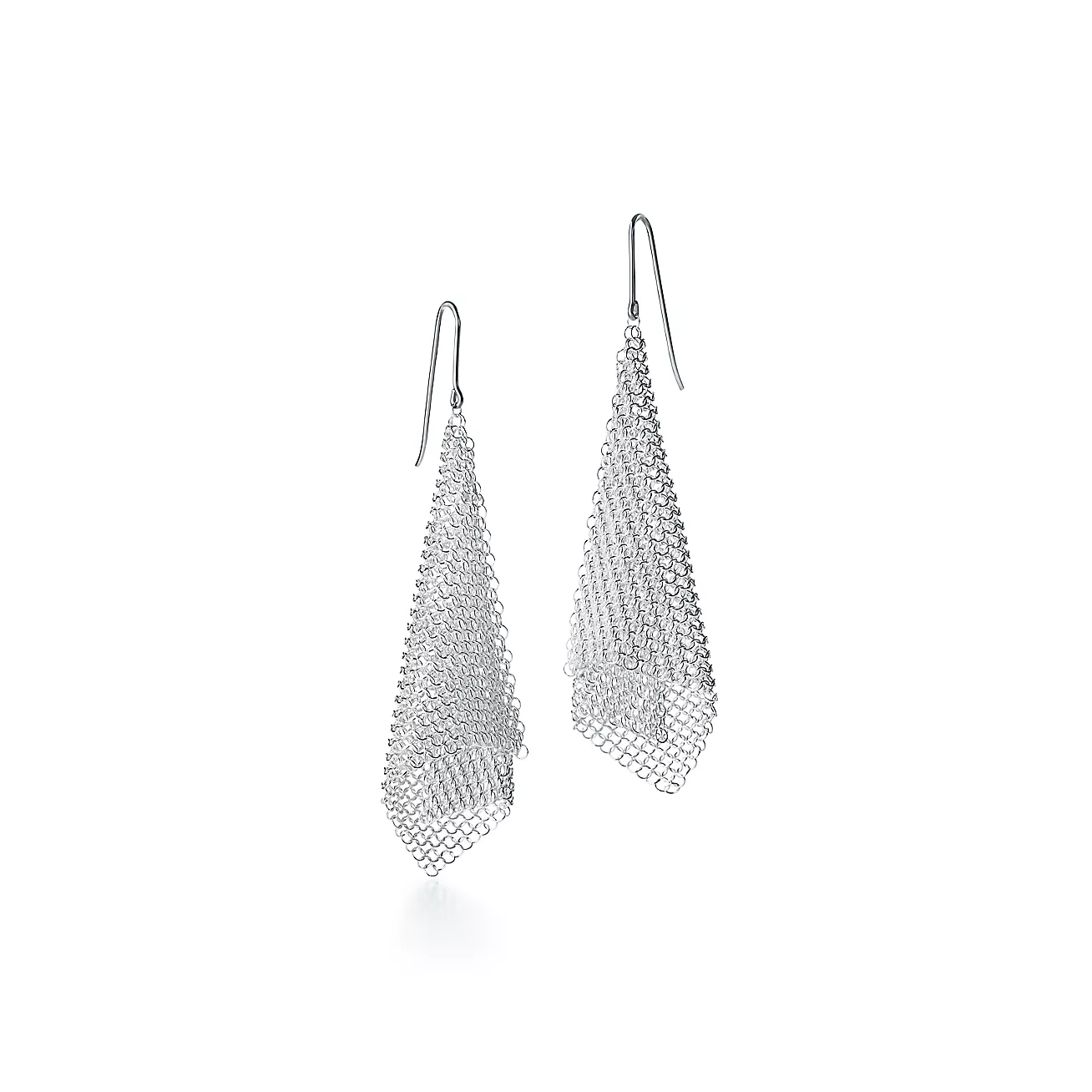 Tiffany Elsa Peretti® Mesh Scarf Earrings (1:1 replica)