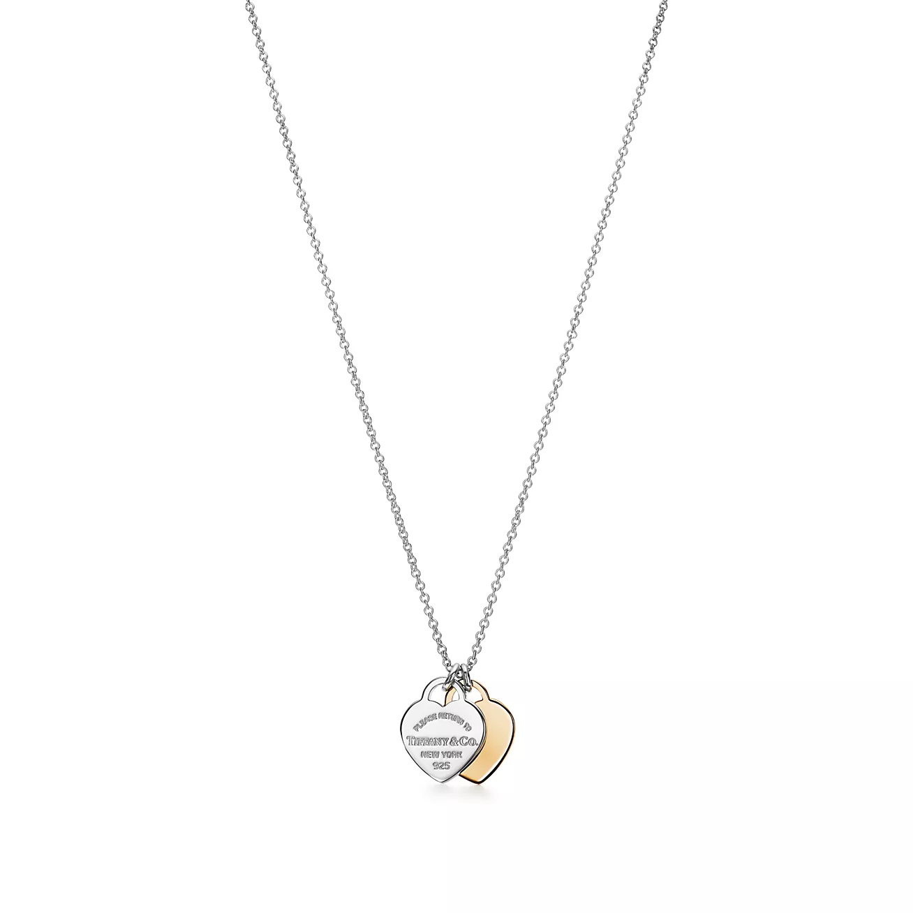 Return to Tiffany™ double heart tag pendant (1:1 replica)