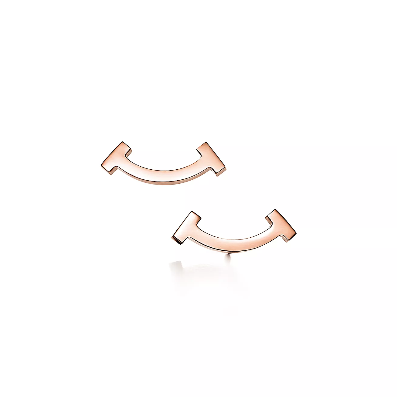 Tiffany T Smile Earrings in Rose Gold (1:1 replica)