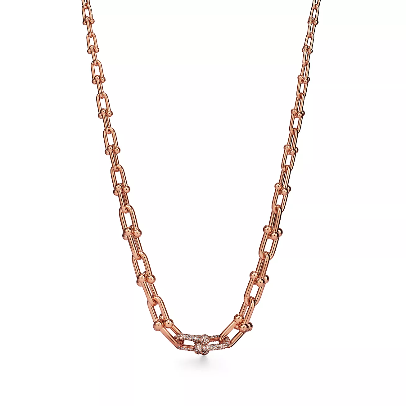 Tiffany HardWear Graduated Link Necklace (1:1 replica)