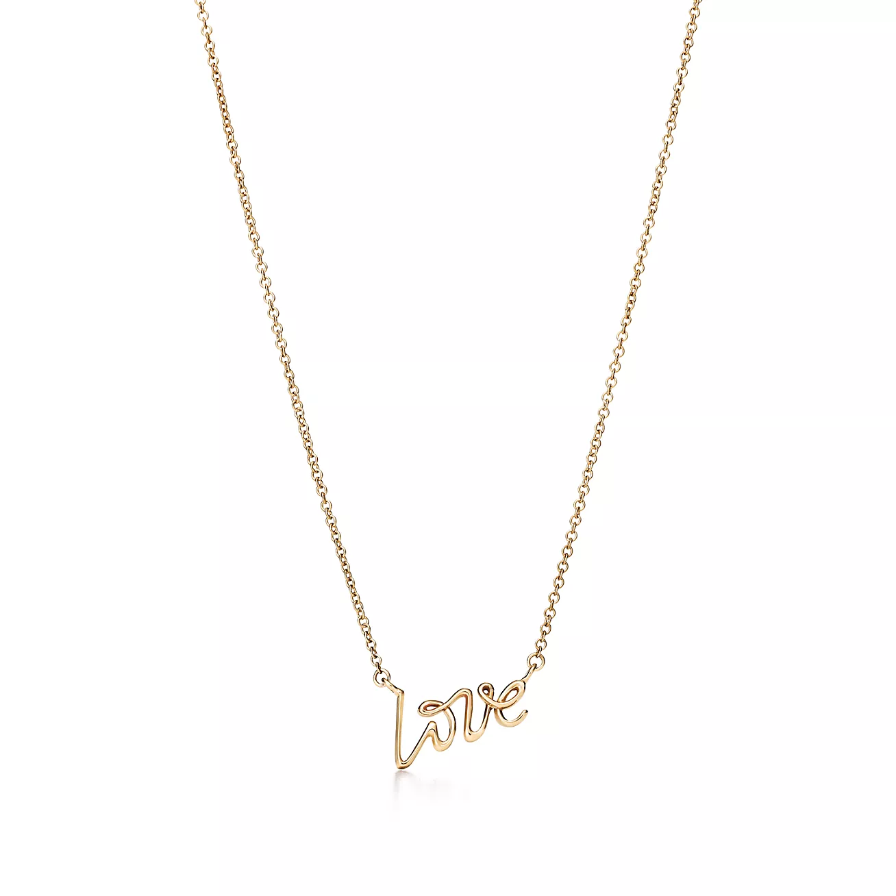 Tiffany Paloma's Graffiti Love Pendant (1:1 replica)