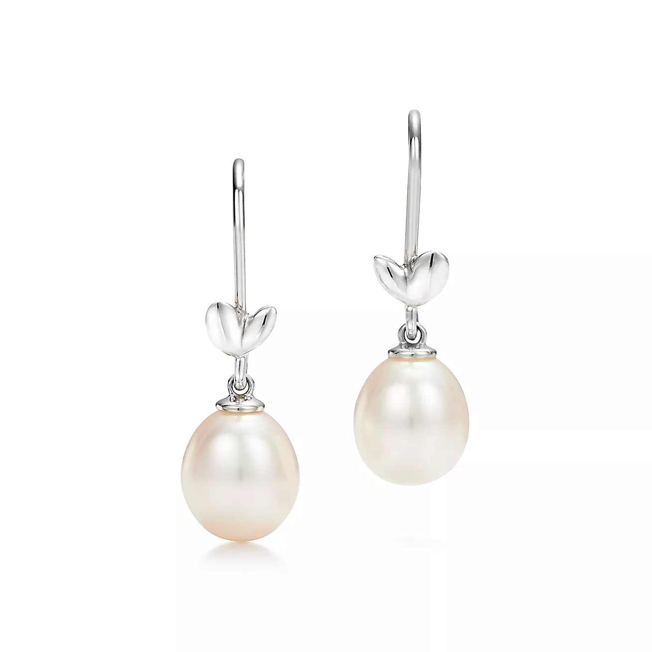 Tiffany Paloma Picasso® Olive Leaf Drop Earrings (1:1 replica)