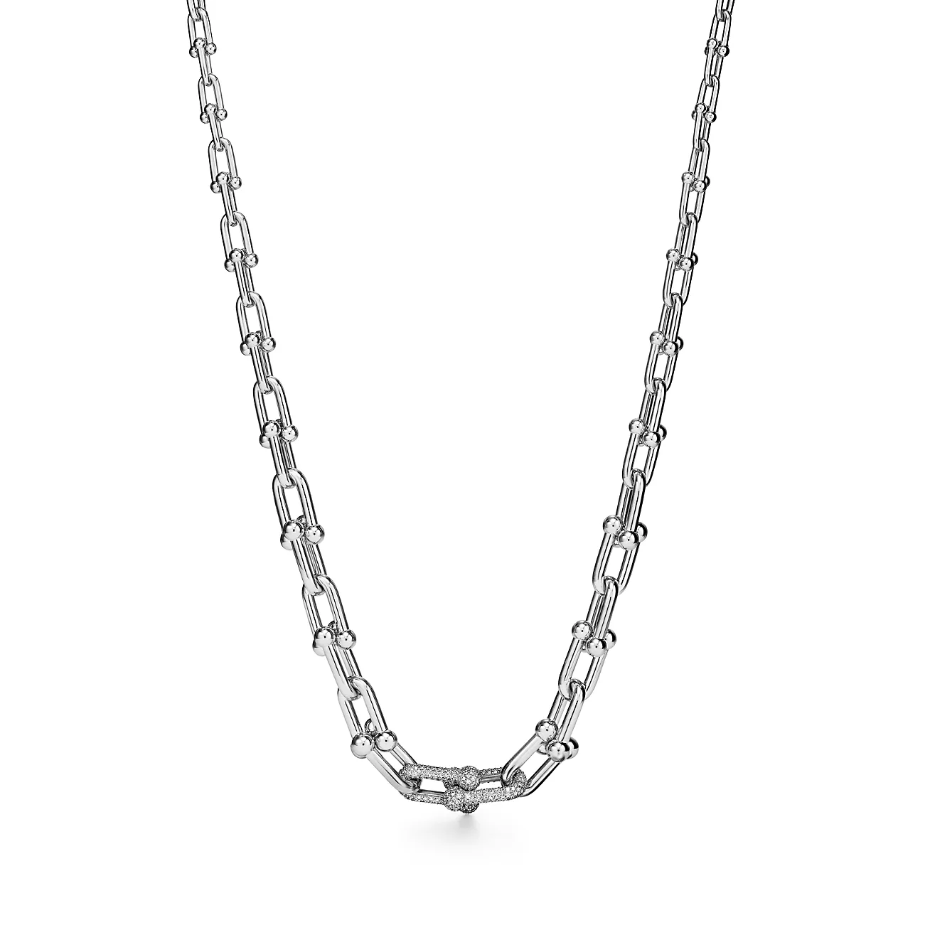 Tiffany HardWear Graduated Link Necklace (1:1 replica)