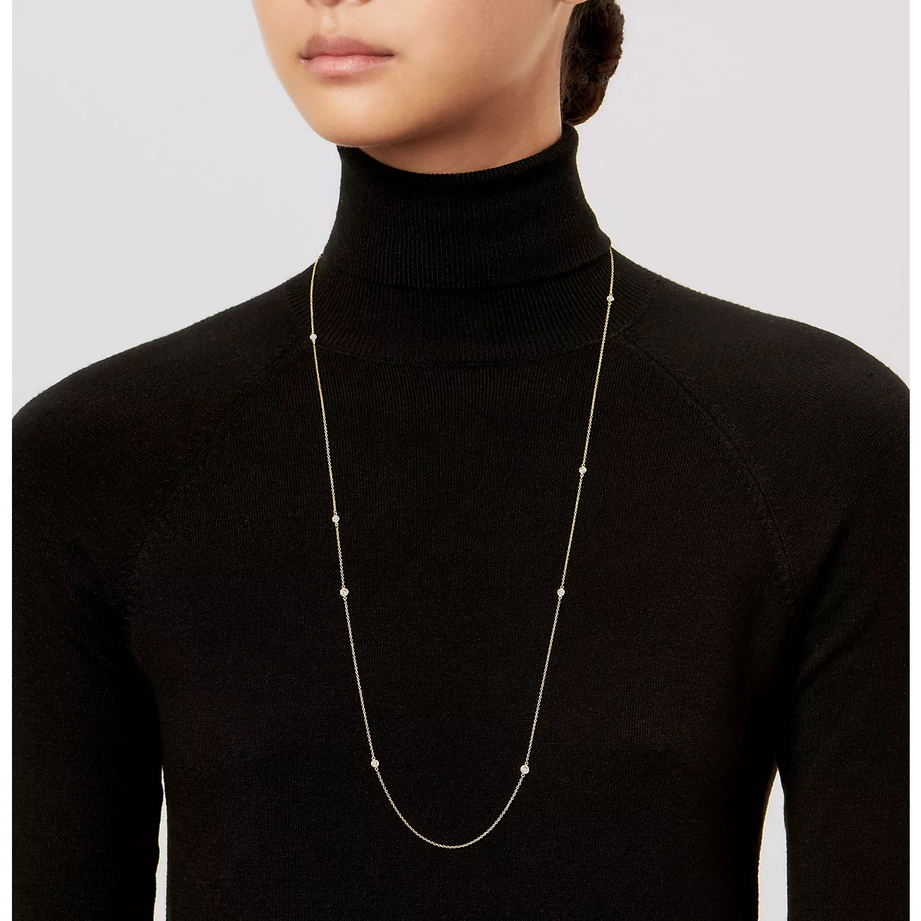 Tiffany Diamonds by the Yard® Sprinkle Necklace (1:1 replica)