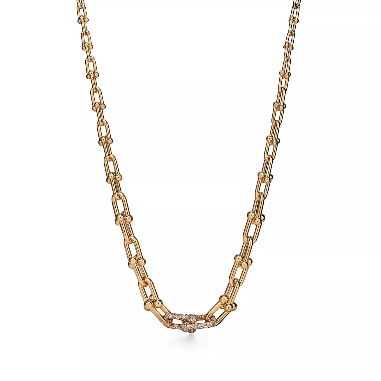 Tiffany HardWear Graduated Link Necklace (1:1 replica)
