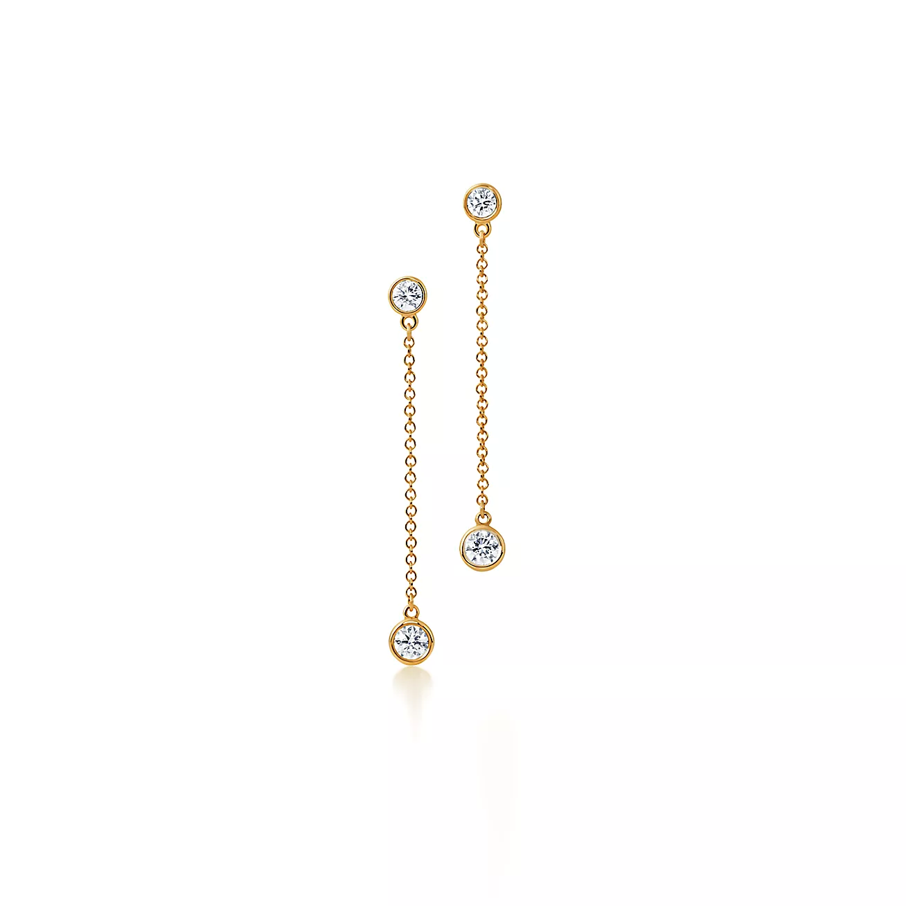Tiffany Elsa Peretti® Diamonds by the Yard® Drop Earrings (1:1 replica)