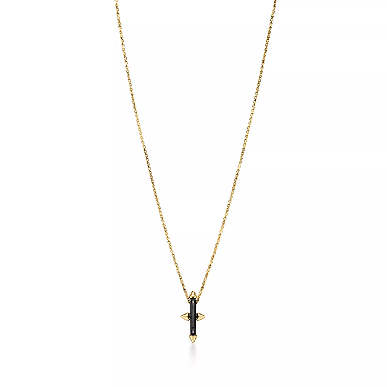 Tiffany Titan by Pharrell Williams Pendant in Titanium and Yellow Gold (1:1 replica)