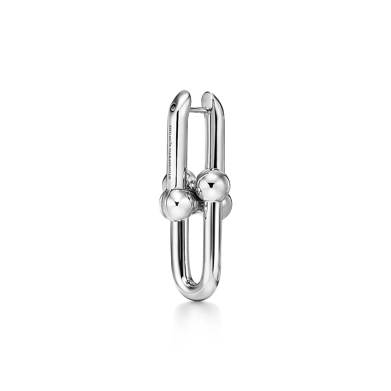 Tiffany HardWear Large Link Earrings in Sterling Silver (1:1 replica)