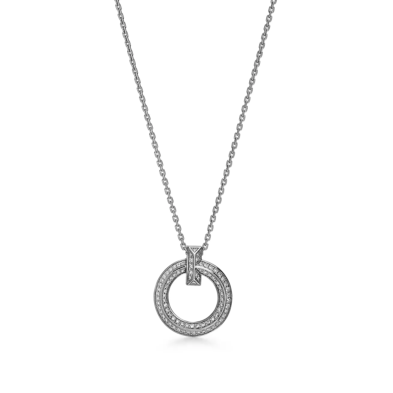 Tiffany T T1 Narrow Circle Pendant (1:1 replica)
