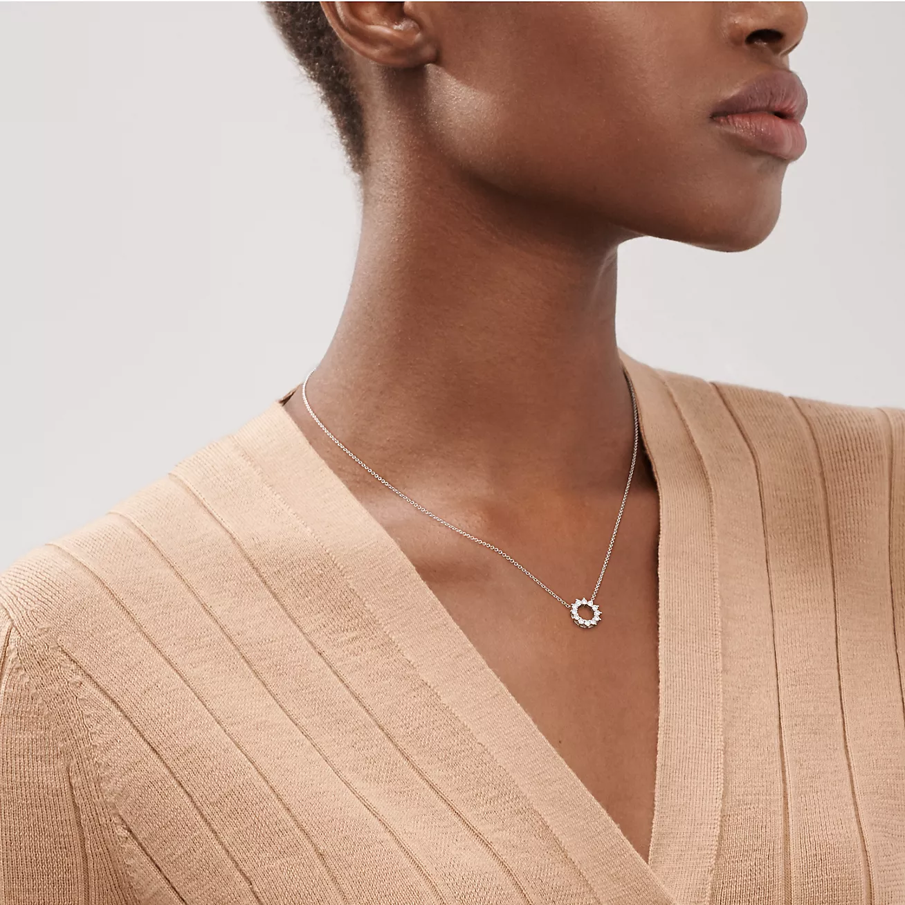 Tiffany Open Circle Pendant (1:1 replica)