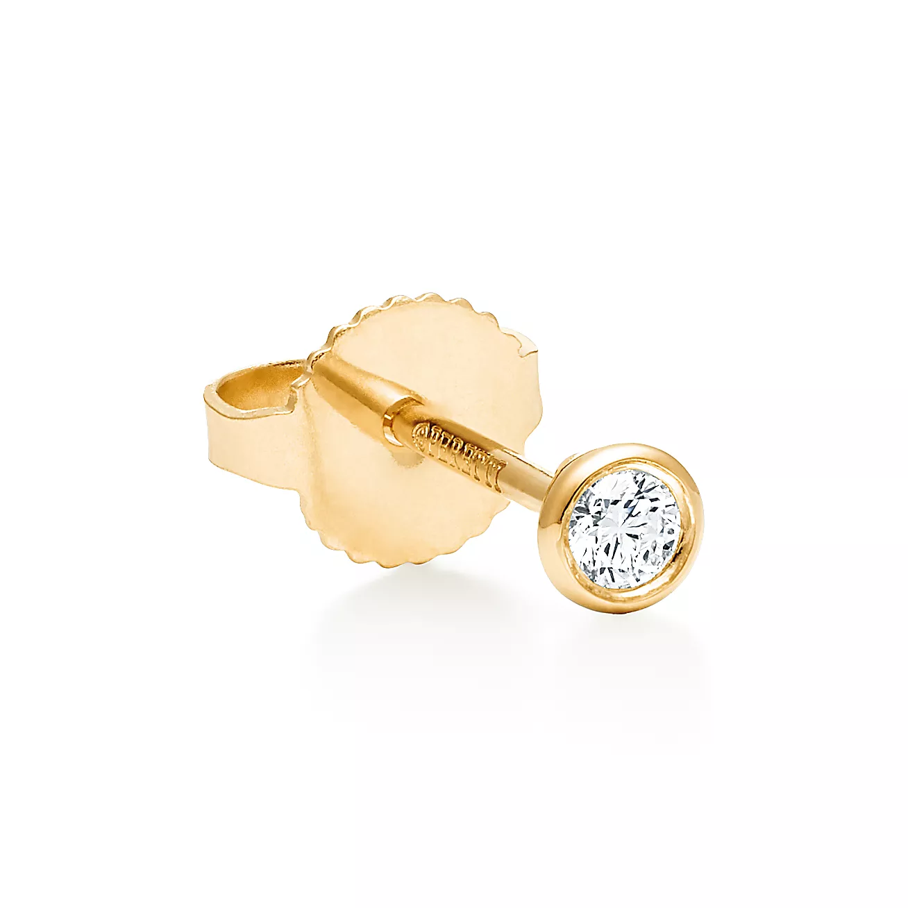 Elsa Peretti® Diamonds by the Yard® Earrings in Yellow Gold (1:1 replica)