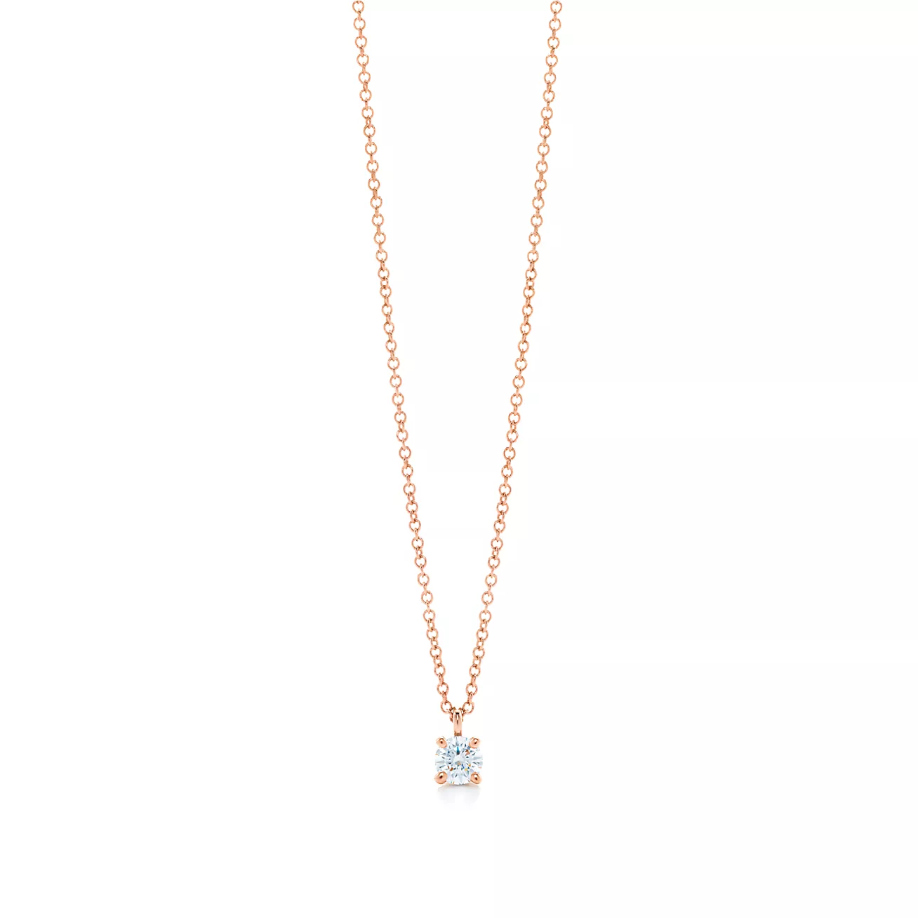 Tiffany Solitaire Diamond Pendant (1:1 replica)