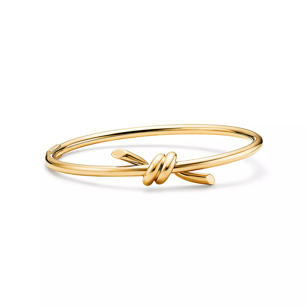 Tiffany Knot Wire Bangle in Yellow Gold (1:1 replica)