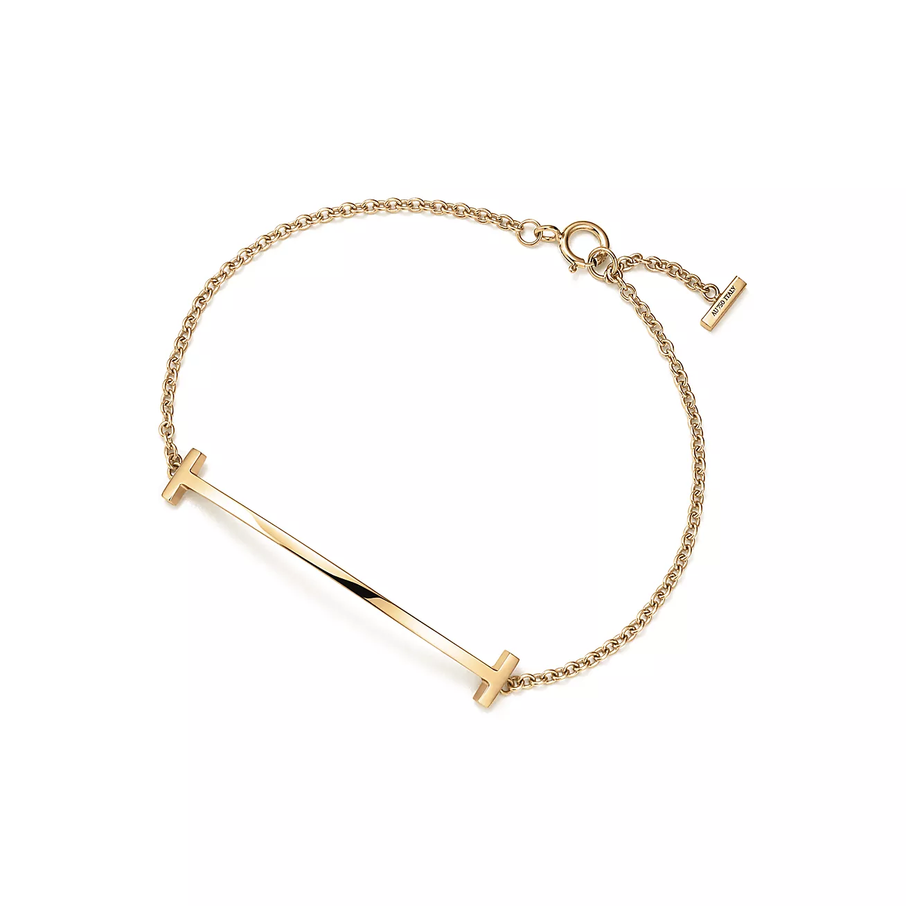 Tiffany T Smile Bracelet in Yellow Gold (1:1 replica)