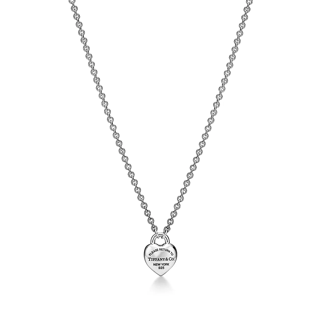 Return to Tiffany® Full Heart Pendant and Earrings Set (1:1 replica)