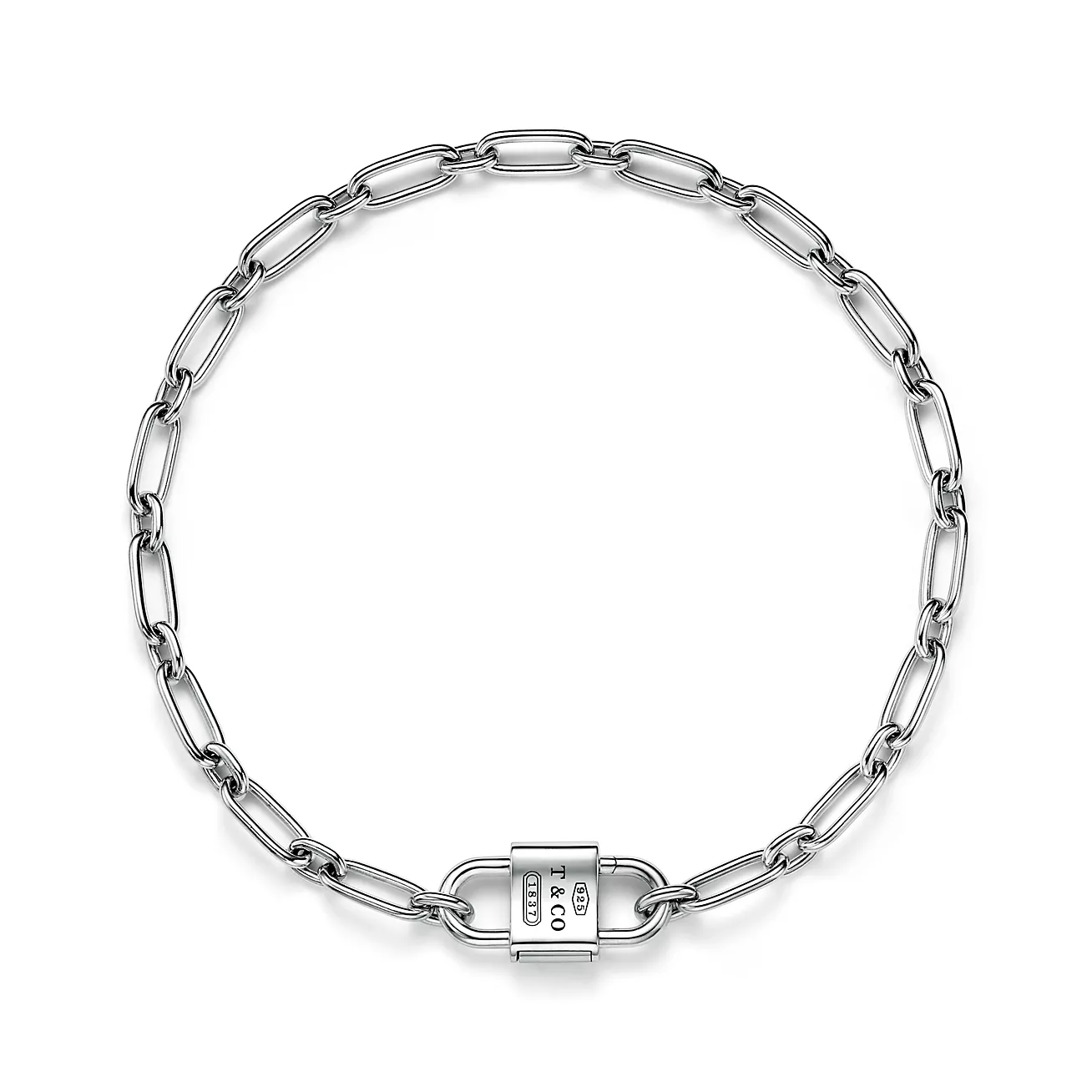 Tiffany 1837® Large Double Lock Necklace (1:1 replica)
