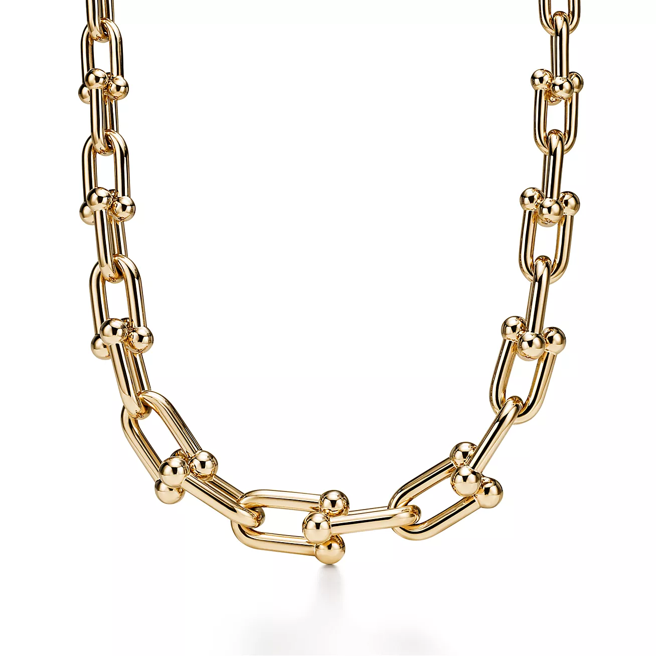 Tiffany HardWear Bold Graduated Link Necklace (1:1 replica)