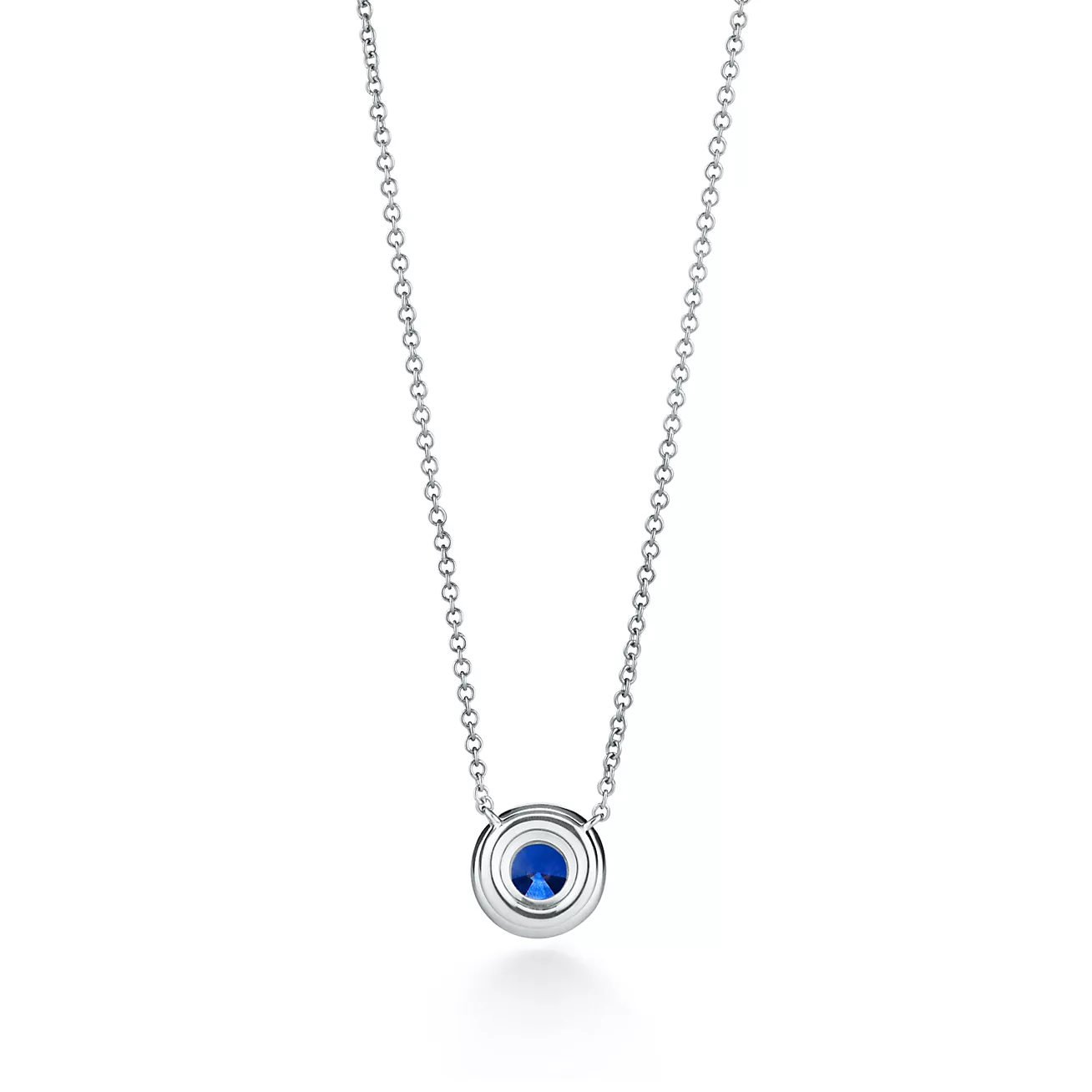 Tiffany Soleste® Sapphire and Diamond Pendant (1:1 replica)