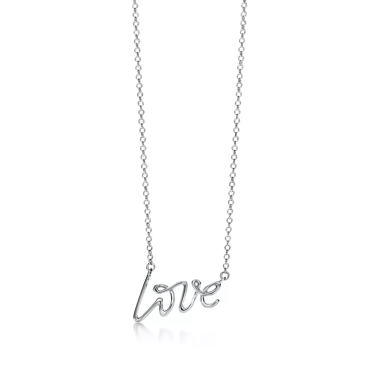 Tiffany Paloma's Graffiti Love Pendant (1:1 replica)