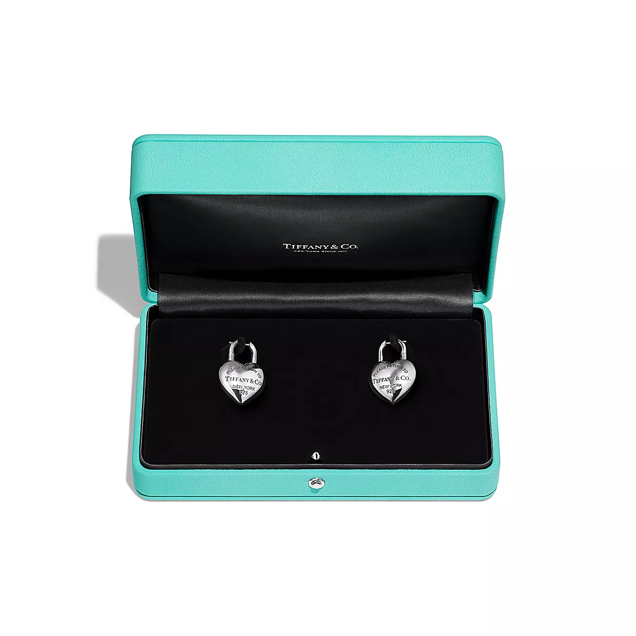 Return to Tiffany® Full Heart Earrings in Sterling Silver (1:1 replica)
