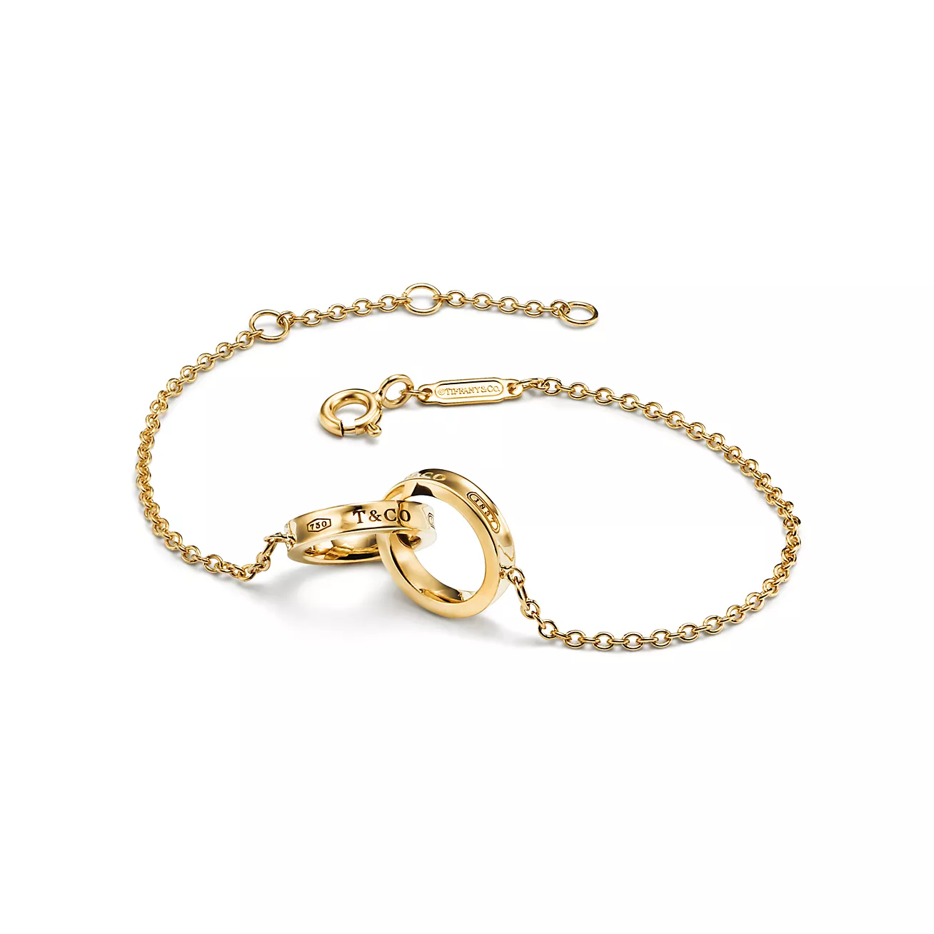 Tiffany 1837® Interlocking Circles Chain Bracelet (1:1 replica)