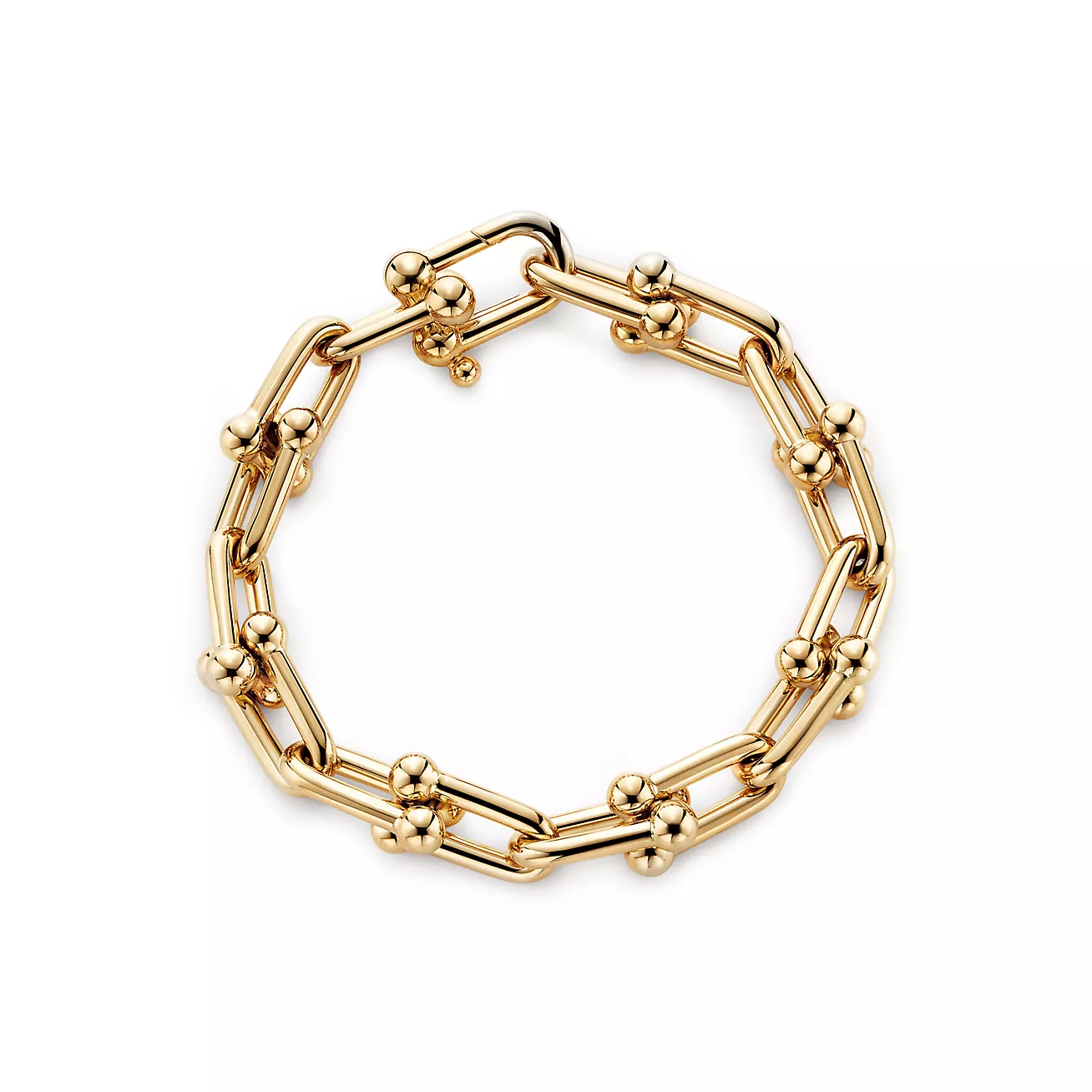 Tiffany HardWear Large Link Bracelet in Yellow Gold (1:1 replica)