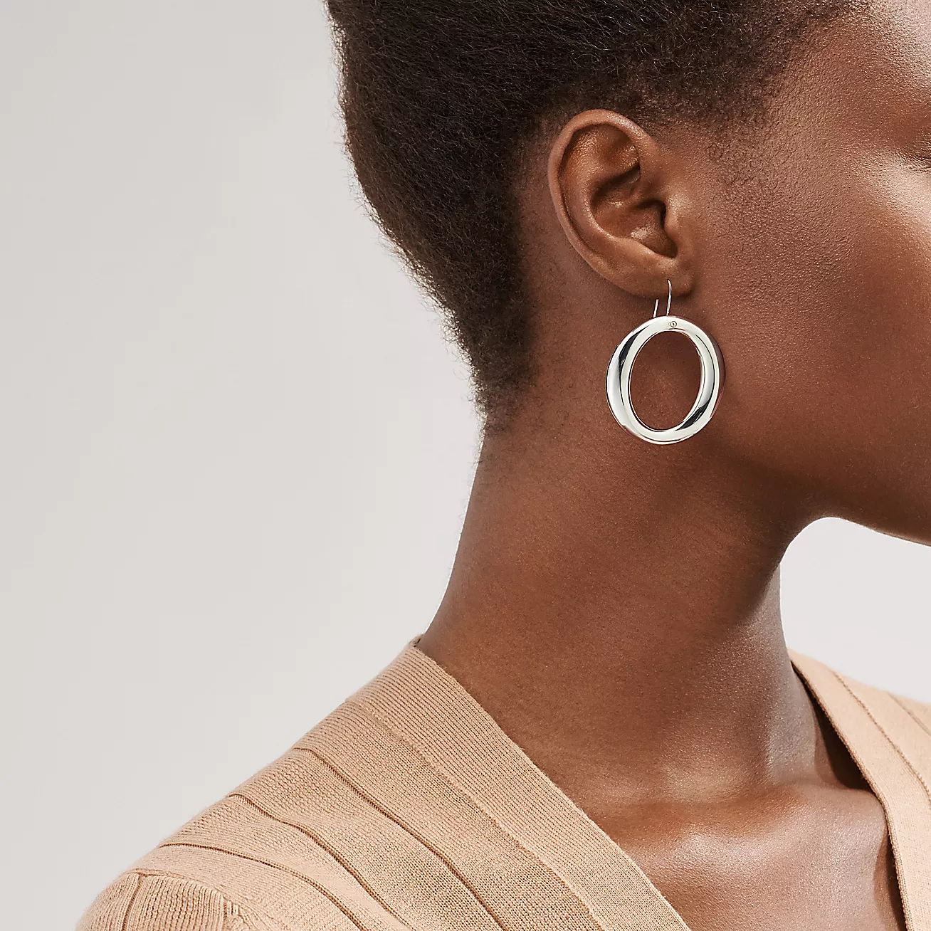 Tiffany Elsa Peretti® Sevillana™ Hook Earrings (1:1 replica)