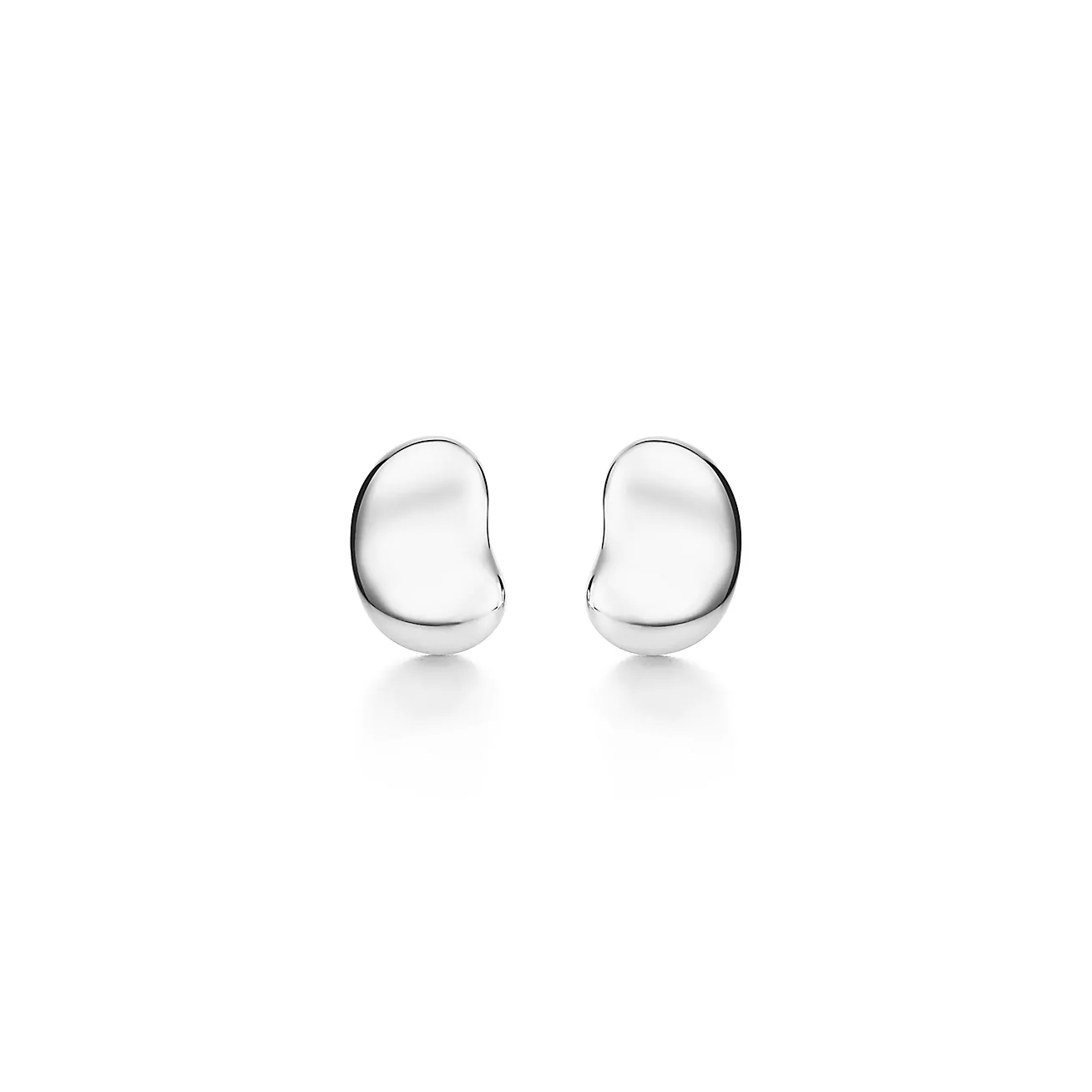 Tiffany Elsa Peretti® Bean® design Earrings in Sterling Silver, 9 mm (1:1 replica)