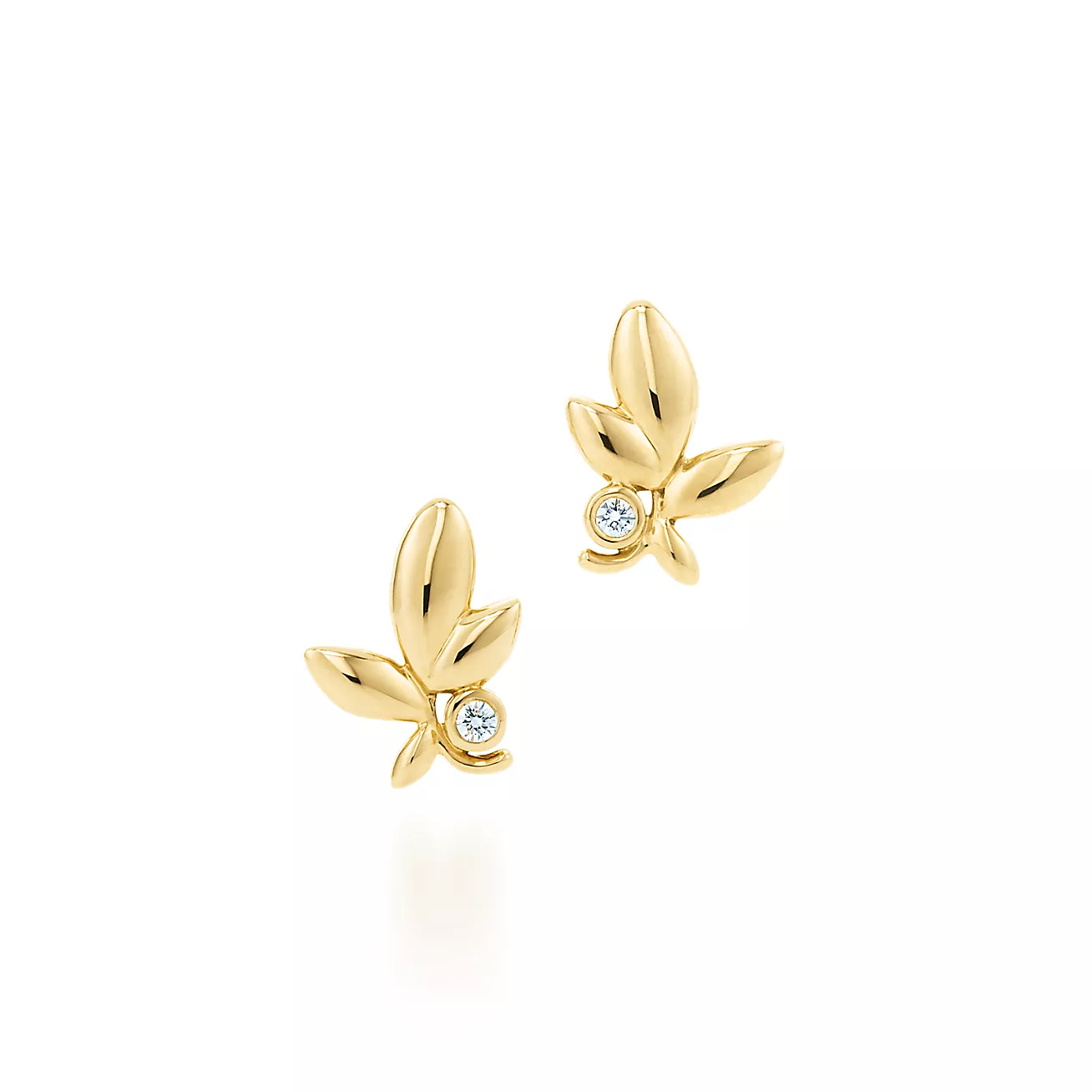 Tiffany Paloma Picasso® Olive Leaf Earrings (1:1 replica)
