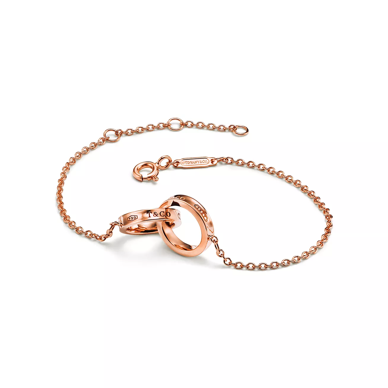 Tiffany 1837® Interlocking Circles Chain Bracelet (1:1 replica)