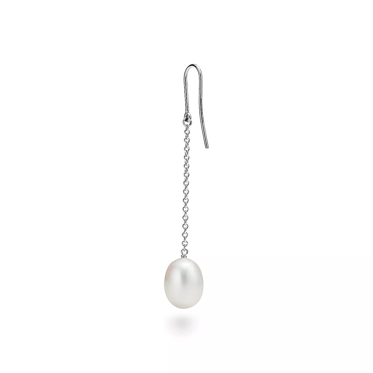 Tiffany Elsa Peretti® Pearls by the Yard™ Chain Earrings (1:1 replica)