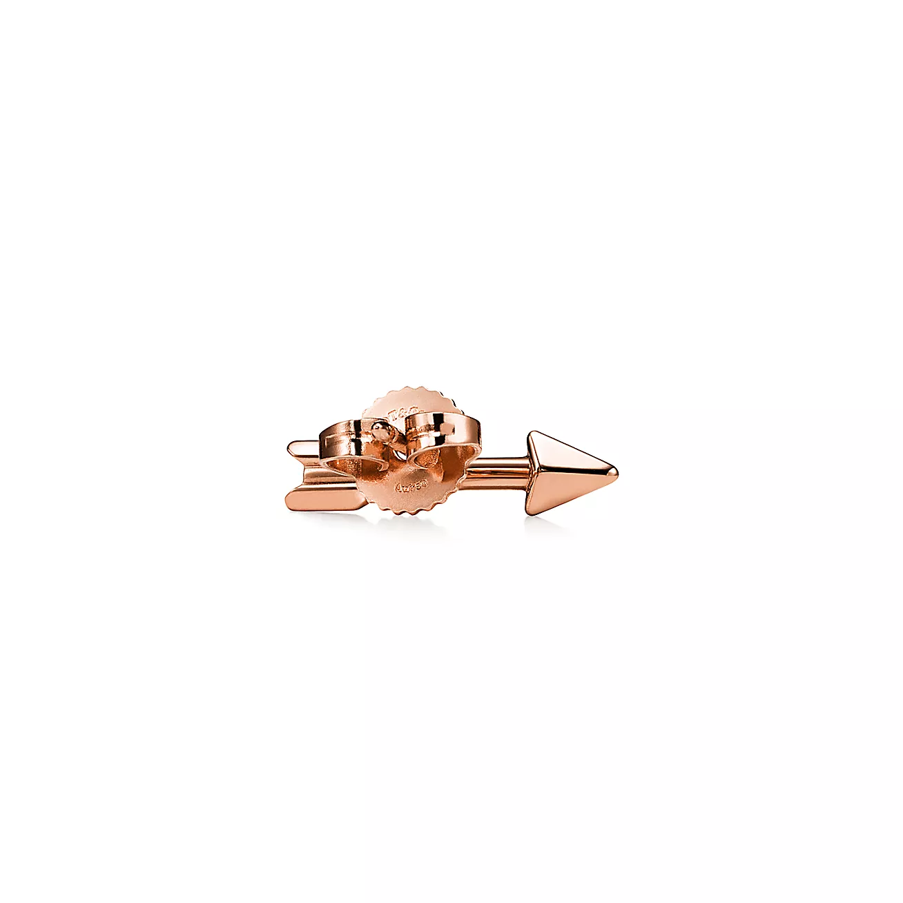 Return to Tiffany® Lovestruck Heart Tag & Arrow Earrings in Silver and Rose Gold (1:1 replica)
