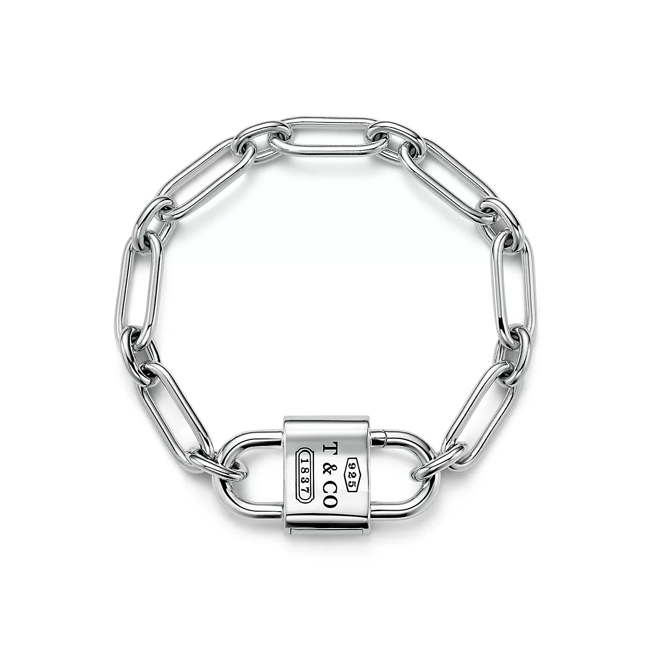 Tiffany 1837® Large Double Lock Bracelet (1:1 replica)