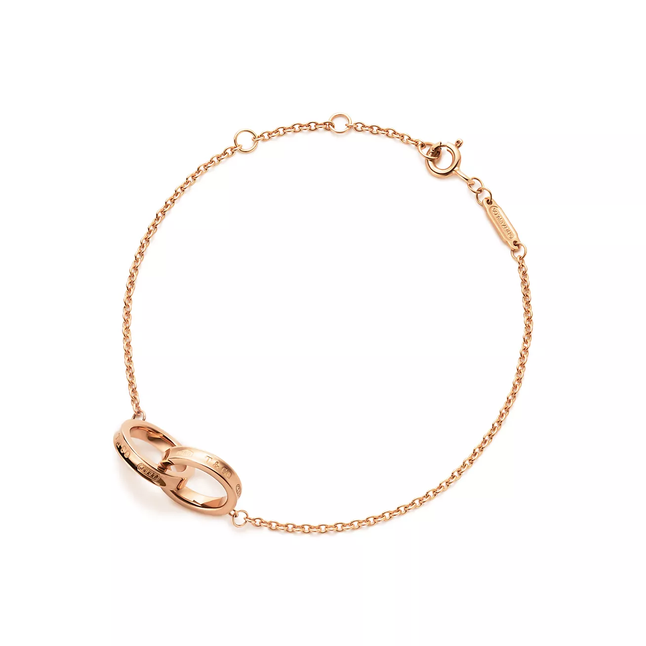 Tiffany 1837® Interlocking Circles Chain Bracelet (1:1 replica)
