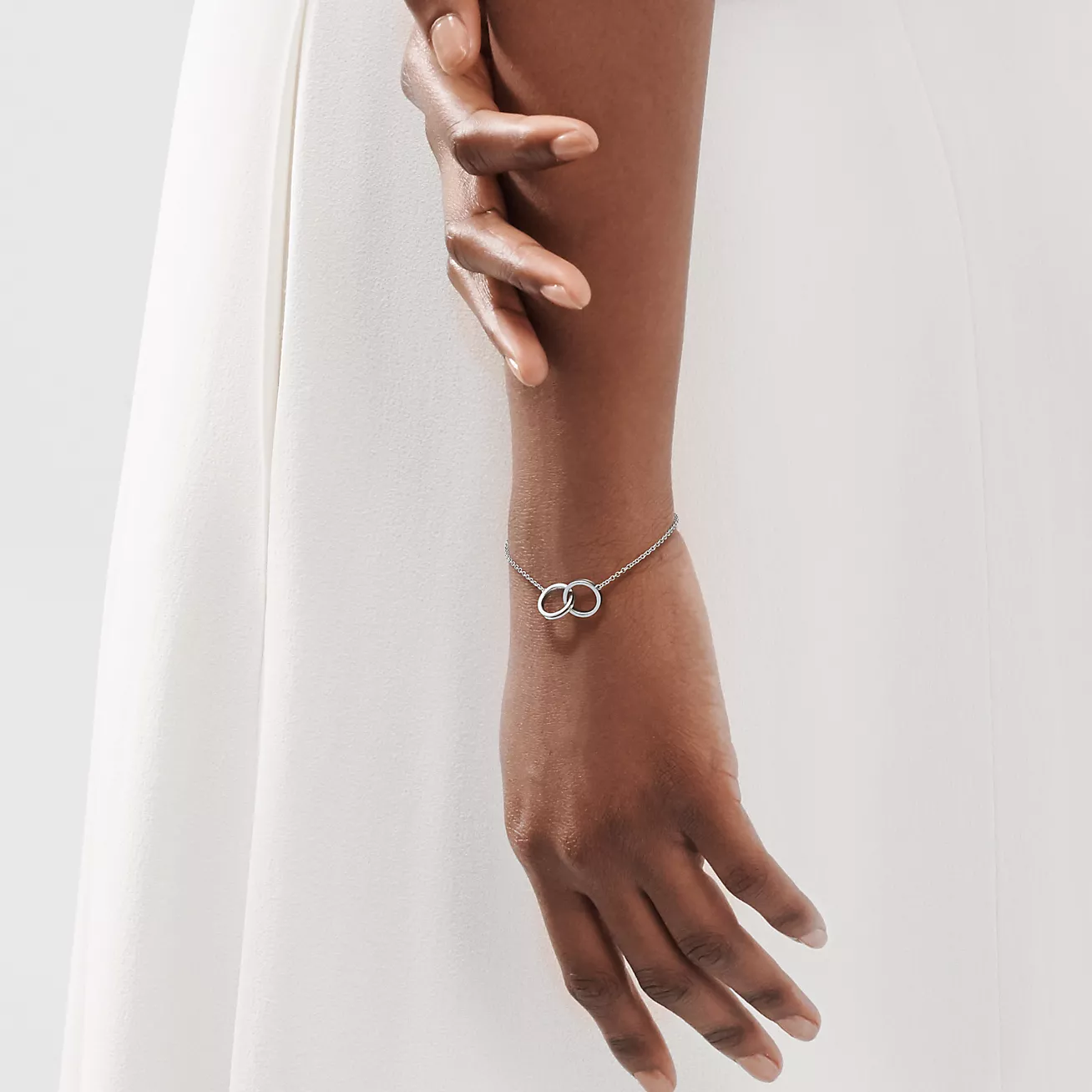 Tiffany 1837® Interlocking Circles Chain Bracelet (1:1 replica)