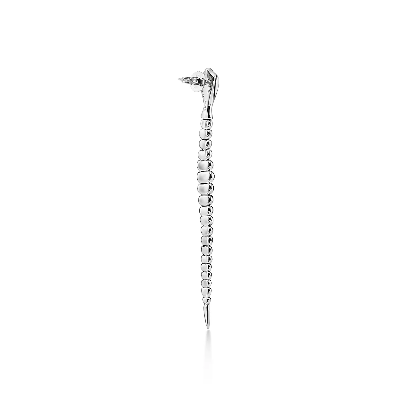 Tiffany Elsa Peretti® Snake Earrings in Sterling Silver (1:1 replica)