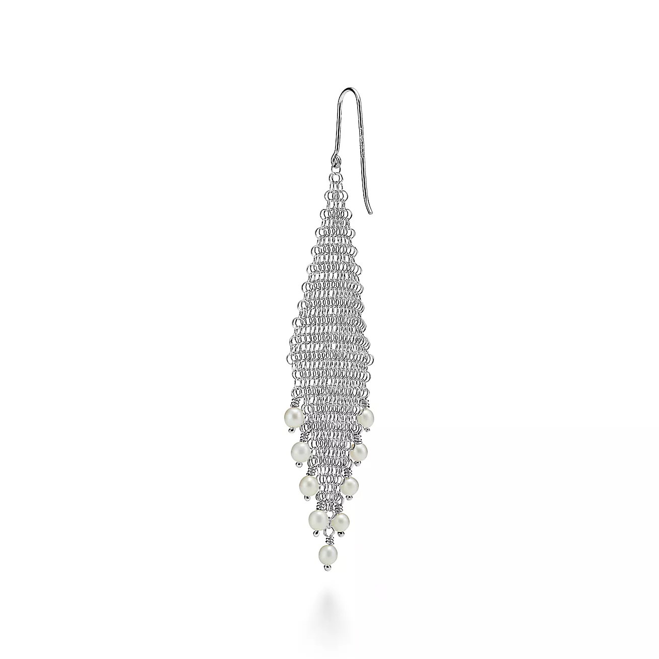 Tiffany Elsa Peretti® Mesh Fringe Earrings (1:1 replica)